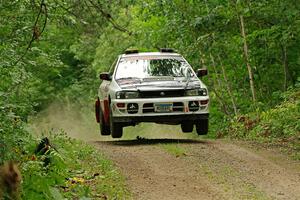 Aidan Hicks / John Hicks Subaru Impreza Wagon on SS15, Otterkill II.