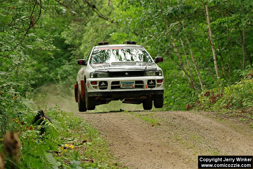 Aidan Hicks / John Hicks Subaru Impreza Wagon on SS15, Otterkill II.