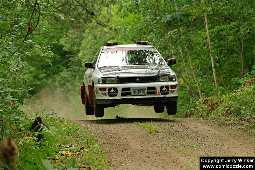 Aidan Hicks / John Hicks Subaru Impreza Wagon on SS15, Otterkill II.