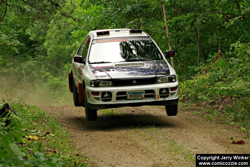 Aidan Hicks / John Hicks Subaru Impreza Wagon on SS15, Otterkill II.