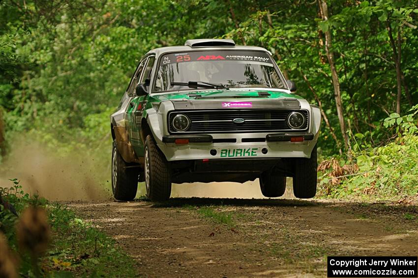 Seamus Burke / Gary McElhinney Ford Escort Mk II on SS15, Otterkill II.