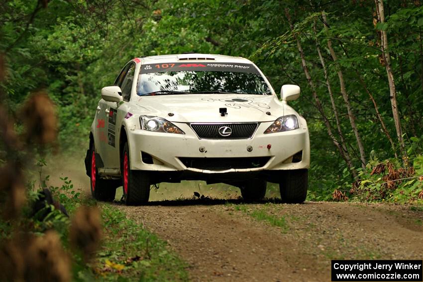 Richo Healey / Michelle Miller Lexus IS350 on SS15, Otterkill II.