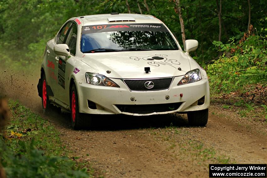 Richo Healey / Michelle Miller Lexus IS350 on SS15, Otterkill II.