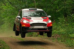 Madelyn Tabor / Sophia McKee Ford Fiesta Rally3 on SS15, Otterkill II.