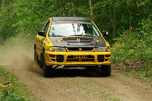 Steve Gingras / Katie Gingras Subaru Impreza on SS15, Otterkill II.