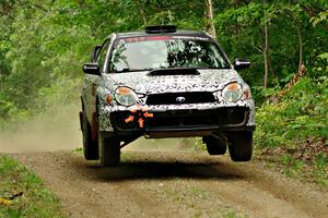 Peter Farrow / Jackson Sedivy Subaru WRX on SS15, Otterkill II.