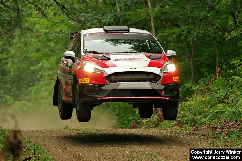 Madelyn Tabor / Sophia McKee Ford Fiesta Rally3 on SS15, Otterkill II.