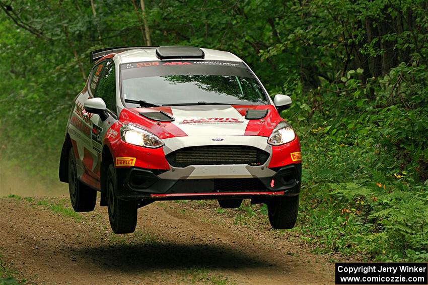 Madelyn Tabor / Sophia McKee Ford Fiesta Rally3 on SS15, Otterkill II.