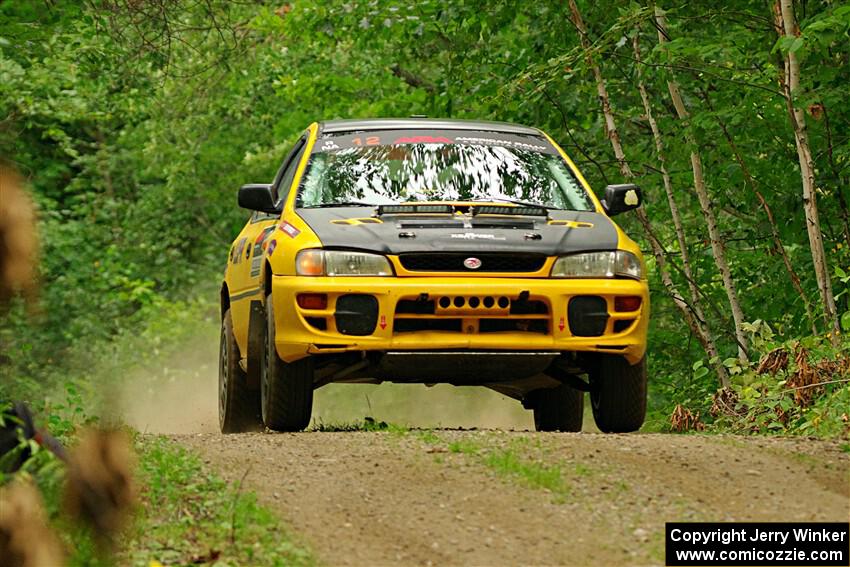 Steve Gingras / Katie Gingras Subaru Impreza on SS15, Otterkill II.
