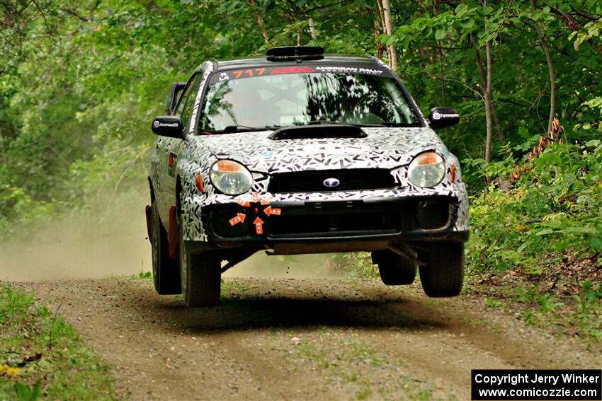 Peter Farrow / Jackson Sedivy Subaru WRX on SS15, Otterkill II.