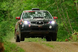 Scott Crouch / Elizabeth Crouch Subaru WRX on SS15, Otterkill II.
