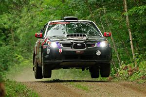 Scott Crouch / Elizabeth Crouch Subaru WRX on SS15, Otterkill II.