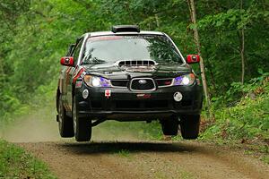 Scott Crouch / Elizabeth Crouch Subaru WRX on SS15, Otterkill II.