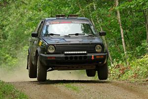 Andy Cowan / John Vinti VW Jetta VR6 on SS15, Otterkill II.