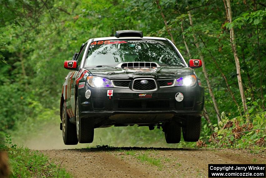 Scott Crouch / Elizabeth Crouch Subaru WRX on SS15, Otterkill II.