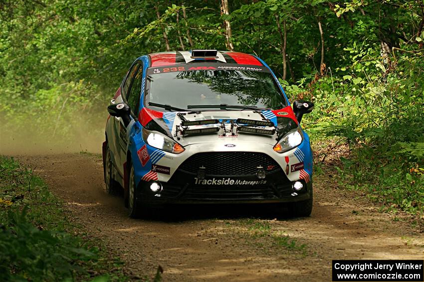 Mark Tabor / Kathryn Hansen Ford Fiesta ST on SS15, Otterkill II.