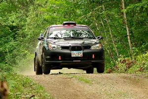 Matt James / Jackie James Subaru Impreza on SS15, Otterkill II.