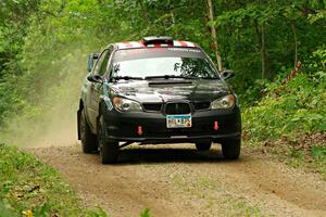 Matt James / Jackie James Subaru Impreza on SS15, Otterkill II.