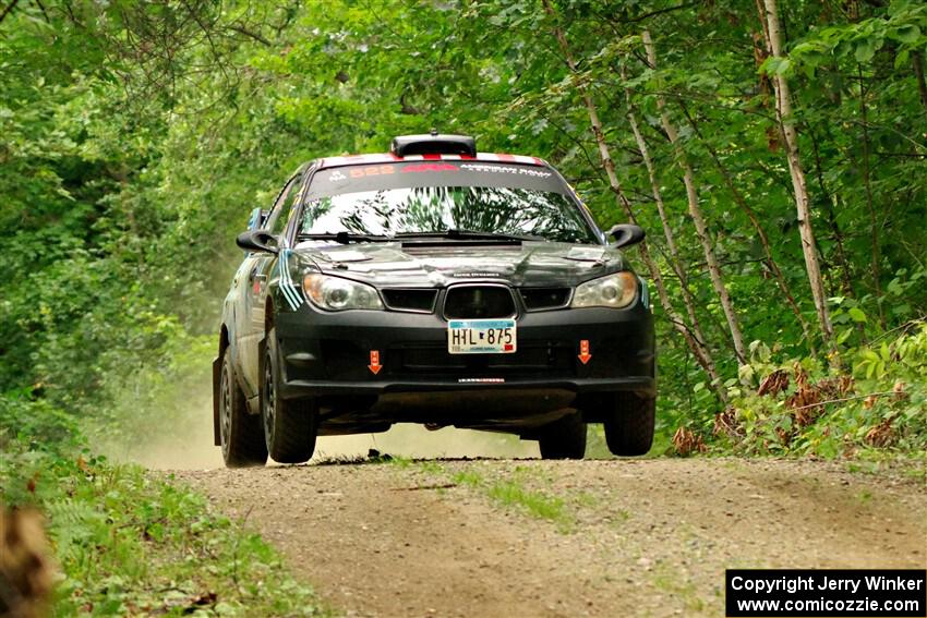 Matt James / Jackie James Subaru Impreza on SS15, Otterkill II.