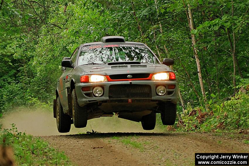 Josh Kemp / Danielle Kemp Subaru Impreza on SS15, Otterkill II.