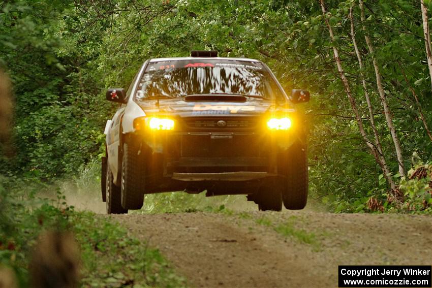 Jack Nelson / Isaac Zink Subaru Impreza on SS15, Otterkill II.