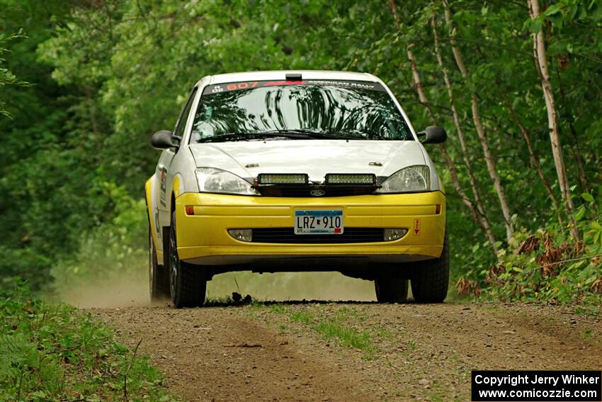 Drake Willis / Jacob Kohler Ford Focus ZX3 on SS15, Otterkill II.