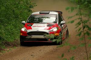 Madelyn Tabor / Sophia McKee Ford Fiesta Rally3 on SS18, Anchor-Mattson II.