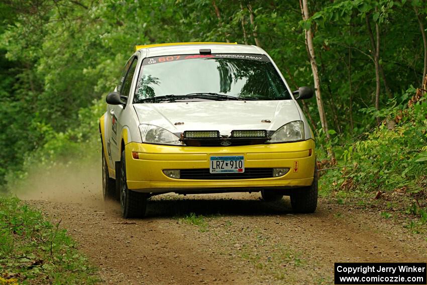 Drake Willis / Jacob Kohler Ford Focus ZX3 on SS15, Otterkill II.