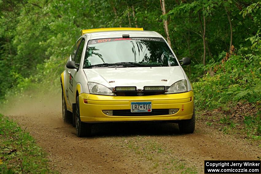 Drake Willis / Jacob Kohler Ford Focus ZX3 on SS15, Otterkill II.