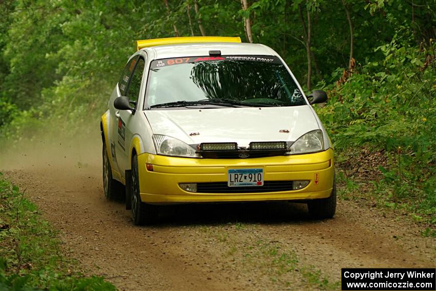 Drake Willis / Jacob Kohler Ford Focus ZX3 on SS15, Otterkill II.