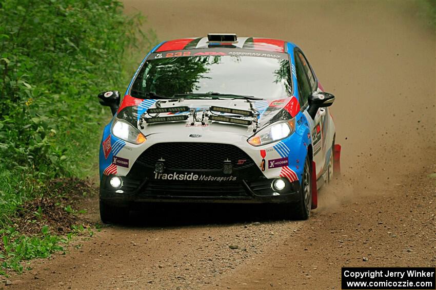 Mark Tabor / Kathryn Hansen Ford Fiesta ST on SS18, Anchor-Mattson II.
