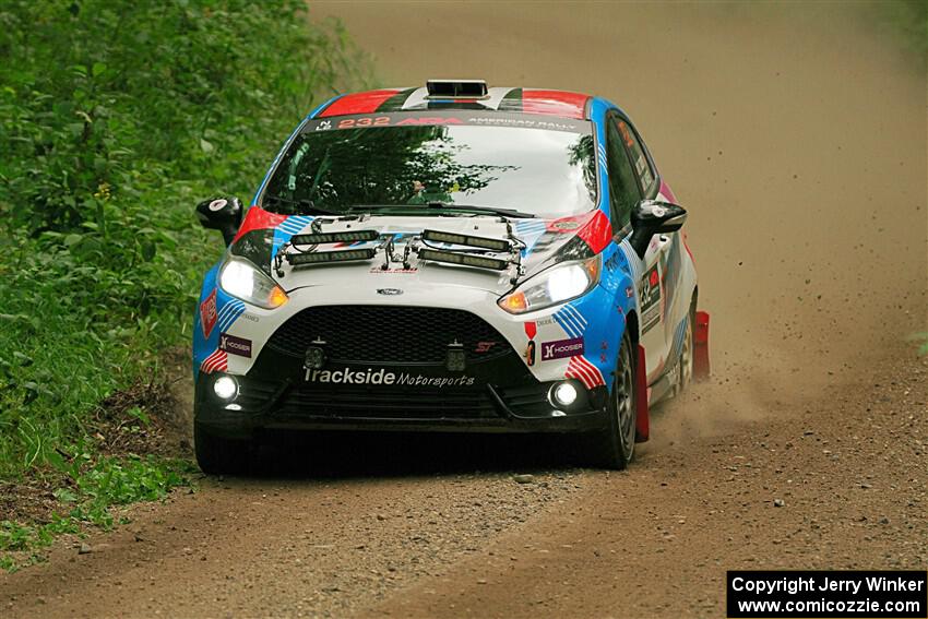 Mark Tabor / Kathryn Hansen Ford Fiesta ST on SS18, Anchor-Mattson II.