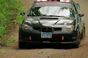 Matt James / Jackie James Subaru Impreza on SS18, Anchor-Mattson II.