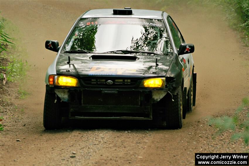 Jack Nelson / Isaac Zink Subaru Impreza on SS18, Anchor-Mattson II.