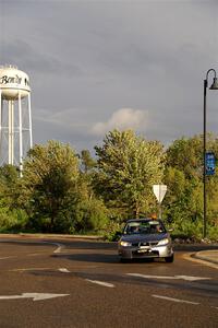 The '00' car, a Subaru Impreza, on SS20, Sanford Center.