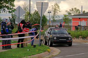Andy Cowan / John Vinti VW Jetta VR6 on SS20, Sanford Center.
