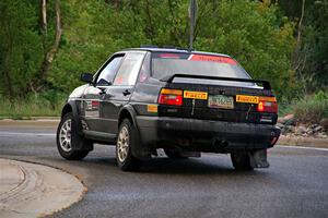 Andy Cowan / John Vinti VW Jetta VR6 on SS20, Sanford Center.