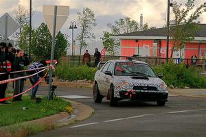 Peter Farrow / Jackson Sedivy Subaru WRX on SS20, Sanford Center.