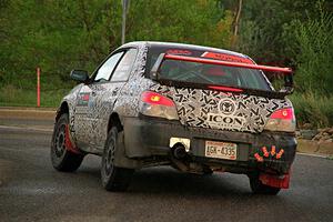 Peter Farrow / Jackson Sedivy Subaru WRX on SS20, Sanford Center.
