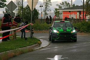 Nick Tippman / David Tippman Ford Fiesta ST on SS20, Sanford Center.