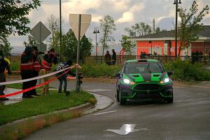 Nick Tippman / David Tippman Ford Fiesta ST on SS20, Sanford Center.