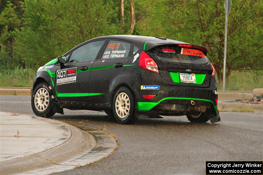 Nick Tippman / David Tippman Ford Fiesta ST on SS20, Sanford Center.