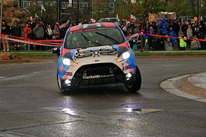 Mark Tabor / Kathryn Hansen Ford Fiesta ST on SS20, Sanford Center.