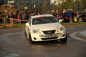 Scott Pedersen / Ryan Scott Lexus IS250 on SS20, Sanford Center.