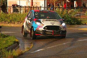 Henry Tabor / Dylan Hooker Ford Fiesta ST on SS20, Sanford Center.