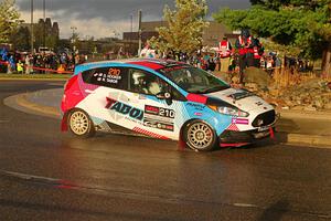Henry Tabor / Dylan Hooker Ford Fiesta ST on SS20, Sanford Center.