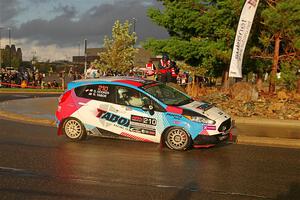 Henry Tabor / Dylan Hooker Ford Fiesta ST on SS20, Sanford Center.