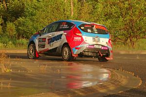 Henry Tabor / Dylan Hooker Ford Fiesta ST on SS20, Sanford Center.