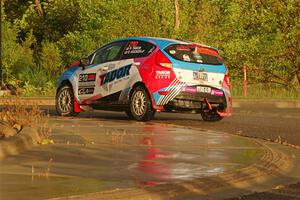 Henry Tabor / Dylan Hooker Ford Fiesta ST on SS20, Sanford Center.