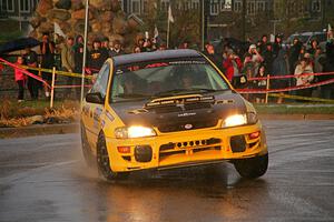 Steve Gingras / Katie Gingras Subaru Impreza on SS20, Sanford Center.